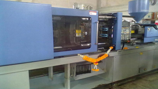 170 Ton Plc Controlled Fully Automatic Injection Moulding Machine
